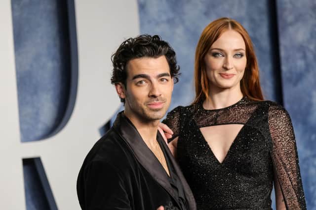 (L-R) Joe Jonas and Sophie Turner  (Photo by Amy Sussman/Getty Images)