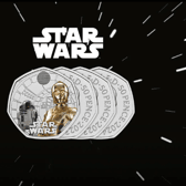 Commemorative Star Wars coins from the Royal Mint