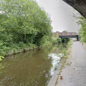 Canal towpath near Mount Street in Nechells, Birmingham