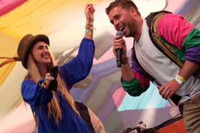 The moment romance blossoms at Mostly Jazz Festival in Moseley, Birmingham, at Craig Charles DJ set 