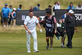 John McGinn enjoyed his day of golfing at the North Berwick course (Image: Getty Images)