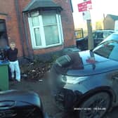 Gun supplier Alireza Nowbakht outside his home in Smethwick, West Midlands