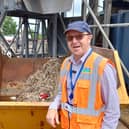 Phil Powell, senior technician at Severn Trent’s Sewage Treatment Works at Minworth 