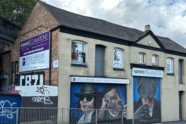 The property for sale in Digbeth near proposed Peaky Blinders studio 