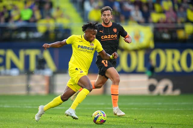 Chukwueze looks set to leave Villarreal for the first time in his career.
