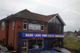Dads Lane chip shop, Stirchley 