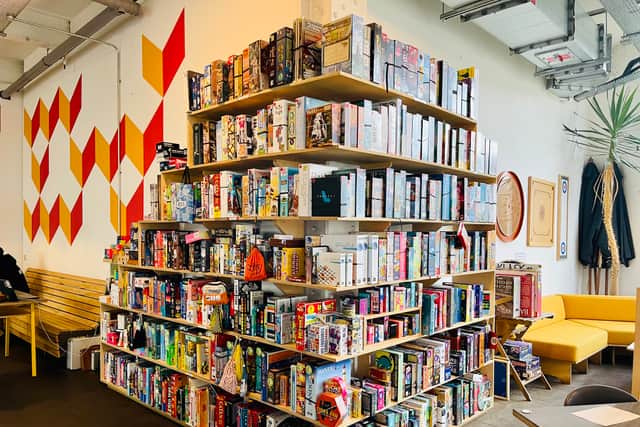 Chance & Counters Board Game Cafe in the Custard Factory, Digbeth, Birmingham
