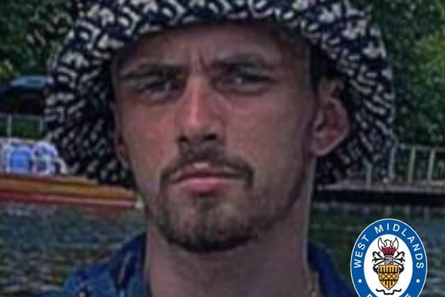 Liam Jones  (Photo - West Midlands Police)