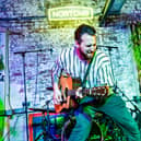 Eoin O'Brien performs on stage at Nortons Digbeth in Birmingham