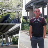 Brian Thomas speaks about living underneath Spaghetti Junction in Birmingham