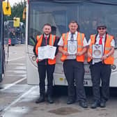 Birmingham bus drivers Lee Granthan, Liam Manuell and David Mulrooney to compete in UK Bus Driver of the Year