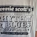 T-shirts promoting former Birmingham Broad Street nightclub Ronnie Scott’s