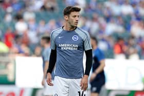 Adam Lallana was not pictured in training for Brighton. (Photo by Adam Hunger/Getty Images)