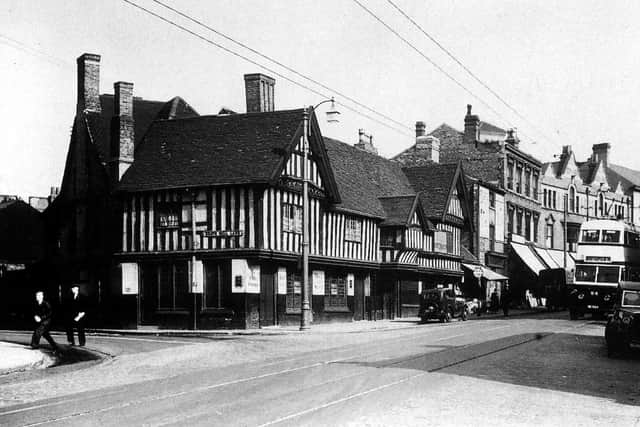 The Old Crown in Digbeth, Birmingham, in 1937