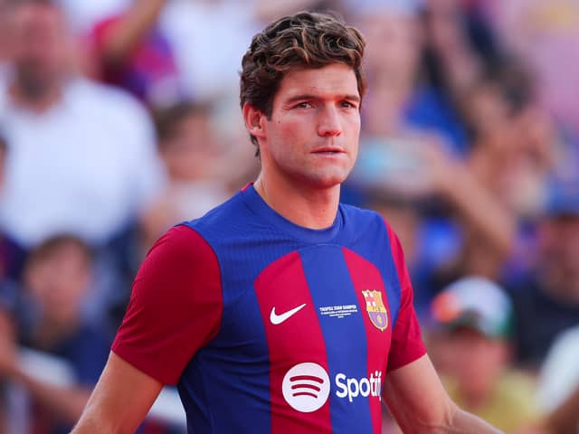 Marcos Alonso is yet to be registered by Barcelona for the 2023/24 season and could make a surprise return to the Premier League by signing for Aston Villa.
