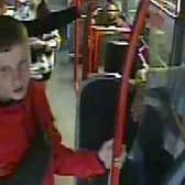 CCTV image of bus passenger West Midlands Police want to speak to after a driver was attacked on the number 63 in Northfield