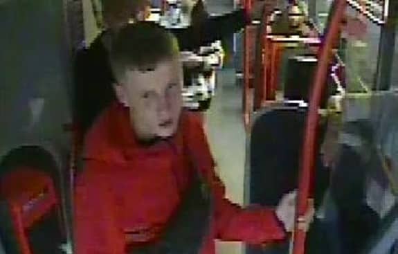 CCTV image of bus passenger West Midlands Police want to speak to after a driver was attacked on the number 63 in Northfield