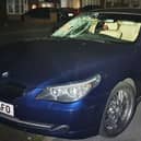 Police issue photo of seized BMW involved in a fatal hit and run in Great Barr, Birmingham, as they seek the driver