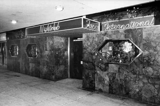 Faces nightclub in Five Ways in the 1980s (Photo - Roz Laws) 