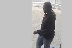 Man sought after robbery  (Photo - West Midlands police)