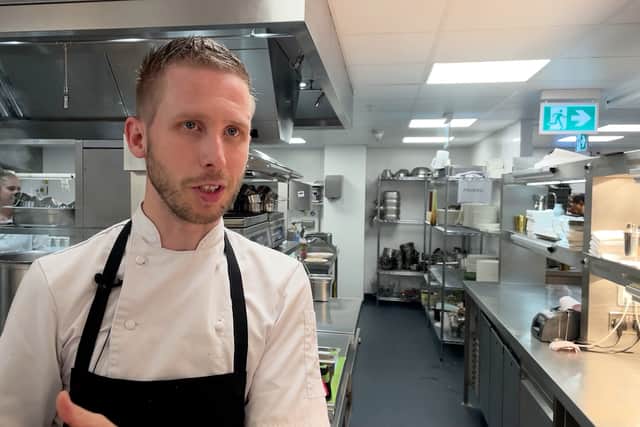  Chris Emery, Executive Chef for Orelle tells us about the cuisine at the restaurant