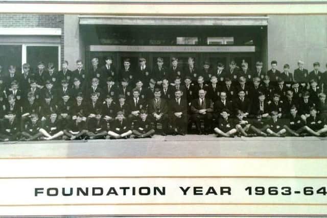 St Thomas Aquinas Secondary School in Birmingham Foundation Year in 1963