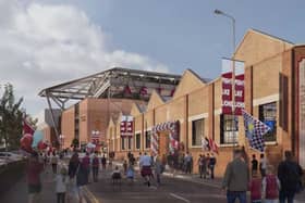 Aston Villa have made design tweaks for their plans to redevelop the North Stand at Villa Park. Credit: Birmingham City Council via Aston Villa FC