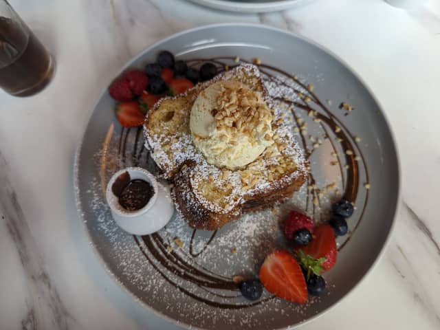 Baked Brioche Toast at Cocoa by Ali