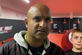 Lead instructor Imran Majid, children and parents at Kombat Martial Arts are concerned over the Stirchley gym’s potential closure