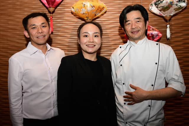 (L to R) Jeremy Munn, Zen Wi Boo & Chef Tuck Weng Lee