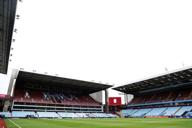 Aston Villa’s Villa Park via Getty Images 