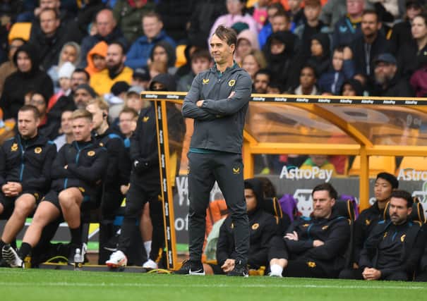 Julen Lopetegui was manager of Wolves until August 2022. He was replaced by Gary O’Neil. (Image: Getty Images)
