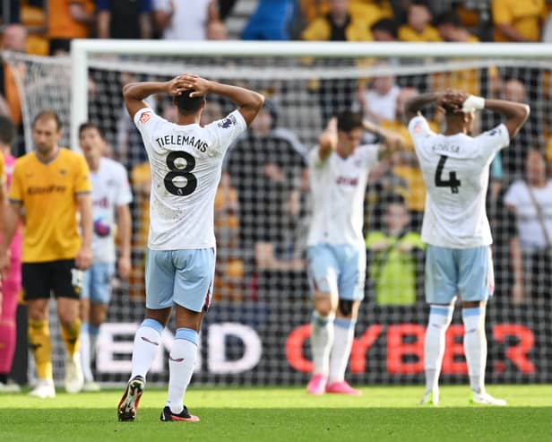 Aston Villa believed they should have had a late penalty (Image: Getty Images)
