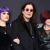 (L-R) Kelly Osbourne, Ozzy Osbourne, and Sharon Osbourne(Photo by Gregg DeGuire/Getty Images for The Recording Academy)