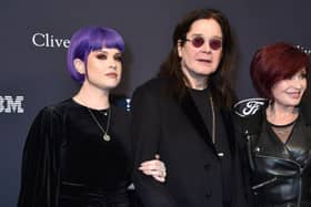 (L-R) Kelly Osbourne, Ozzy Osbourne, and Sharon Osbourne(Photo by Gregg DeGuire/Getty Images for The Recording Academy)