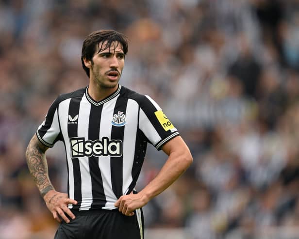 Sandro Tonali started his Newcastle United career with a goal against Aston Villa (Image: Getty Images)