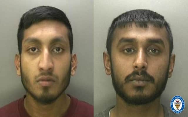 Birmingham murder suspects Mohammed Rahman and Shahidul Islam 