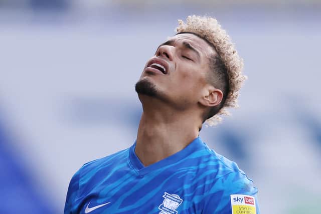 Lyle Taylor was at Birmingham City on loan from Nottingham Forest. (Image: Getty Images)