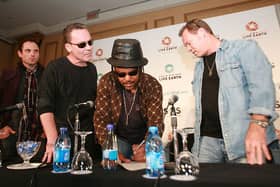 Ali Campbell (right) Astro and Robin Campbell of UB40 (Photo by Nadine Hutton /Getty Images)