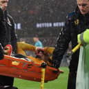 Pedro Neto went off on a stretcher late on against Newcastle United, after pulling up with an apparent hamstring injury. 