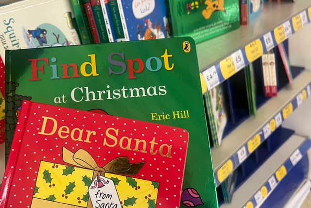 The ‘Find Spot at Christmas’ and ‘Dear Santa’ books - Only £7 with a Tesco Clubcard.