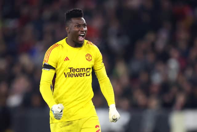 Andre Onana has reportedly not worn the first-team kit since the meeting with Sheffield United (Image: Getty Images)