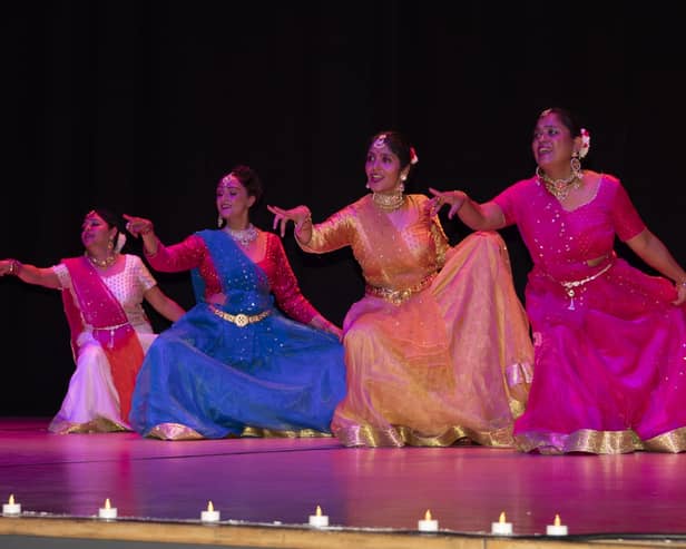 Diwali celebrations at the cultural programme at Birmingham Town Hall