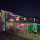Christmas lights come early to a Birmingham neighbourhood