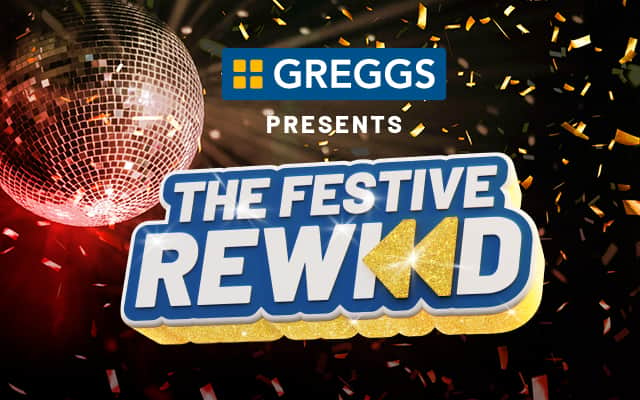 Greggs Festive Rewind