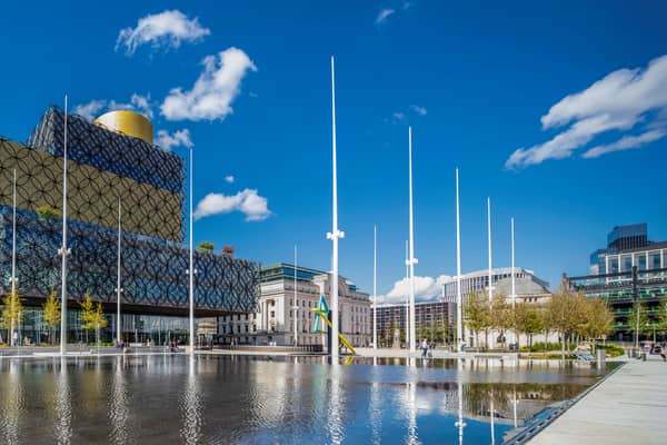 Birmingham City Centre Centenary Square