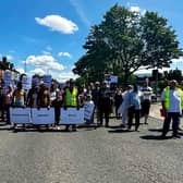 Better Streets for Birmingham demonstration in Hay Mills