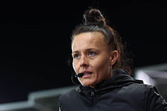 Two teenagers have been arrested over alleged abuse towards referee Rebecca Welch during the Birmingham City v Sheffield Wednesday match