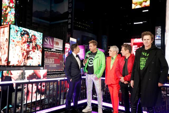 Duran Duran (L to R) - Simon le Bon, Nick Rhodes, Roger Taylor and John Taylor