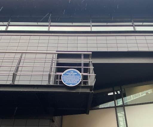 Rum Runner Blue Plaque